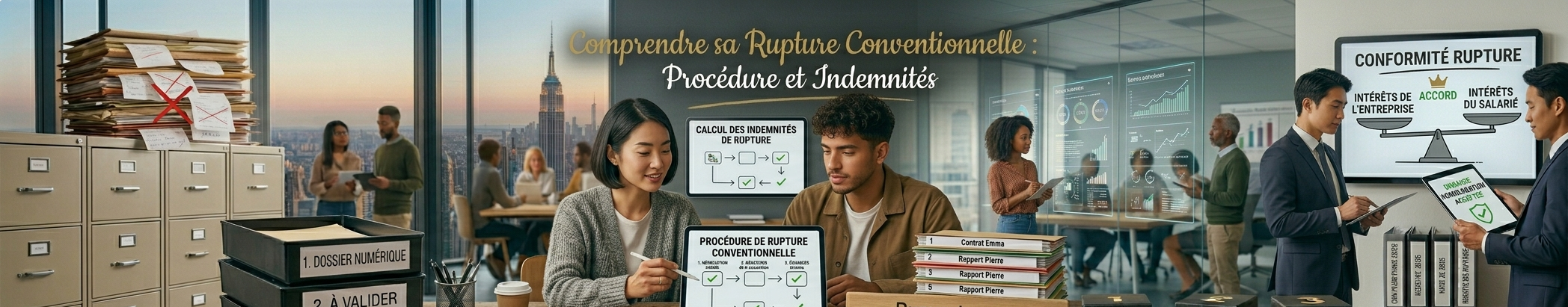 Rupture conventionnelle : procédure et indemnités